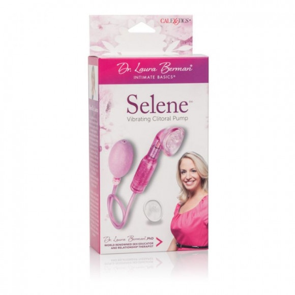 Клиторальная помпа с насадками и вибрацией Dr. Laura Berman Selene Vibrating Clitoral Pump Клиторальная помпа с насадками и вибрацией Dr. Laura Berman Selene Vibrating Clitoral Pump