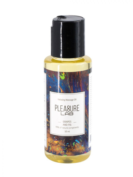 Массажное масло Pleasure Lab Relaxing с ароматом винограда и инжира - 50 мл. Массажное масло Pleasure Lab Relaxing с ароматом винограда и инжира - 50 мл.