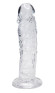 Прозрачный фаллоимитатор на присоске Empire Jelly Dildo - 19,3 см. Прозрачный фаллоимитатор на присоске Empire Jelly Dildo - 19,3 см.