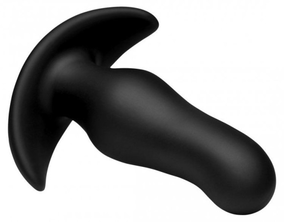Черная анальная вибропробка Kinetic Thumping 7X Prostate Anal Plug - 13,3 см. Черная анальная вибропробка Kinetic Thumping 7X Prostate Anal Plug - 13,3 см.