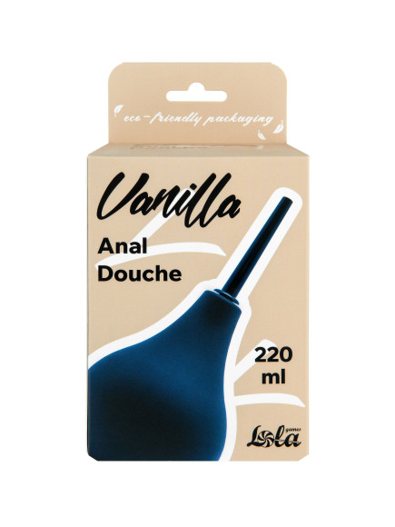 Черный анальный душ Anal Douche L Черный анальный душ Anal Douche L