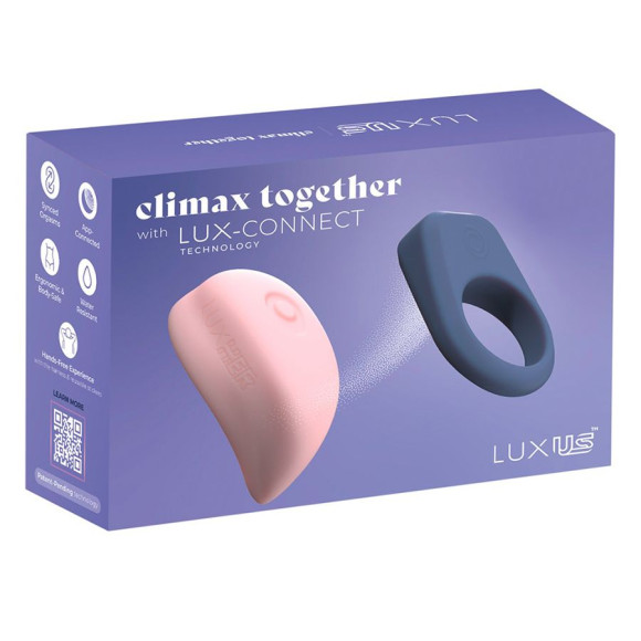 Набор Kiiroo Luxus: интерактивный вибратор LuxHer и эрекционное кольцо LuxHim Набор Kiiroo Luxus: интерактивный вибратор LuxHer и эрекционное кольцо LuxHim