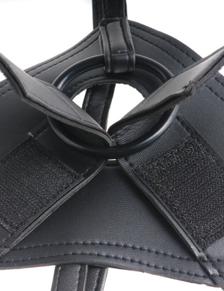 Страпон с телесной насадкой 7 Uncut with Strap on Harness - 18 см. Страпон с телесной насадкой 7 Uncut with Strap on Harness - 18 см.