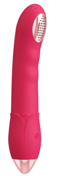 Малиновая насадка на душ с вибрацией Showers to orgasm - 20,1 см. Малиновая насадка на душ с вибрацией Showers to orgasm - 20,1 см.