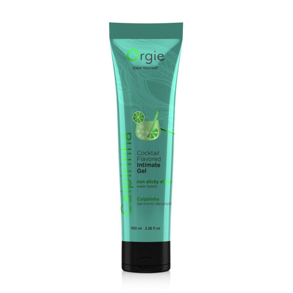 Съедобный интимный гель Orgie Lube Tube Cocktail Caipirinha - 100 мл. Съедобный интимный гель Orgie Lube Tube Cocktail Caipirinha - 100 мл.
