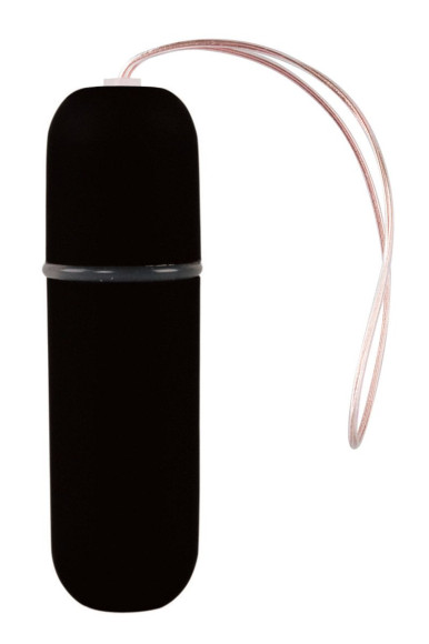 Черная вибропуля Remote Vibrating Bullet с пультом ДУ Черная вибропуля Remote Vibrating Bullet с пультом ДУ