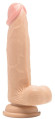 Телесный фаллоимитатор Realistic Cock 8 With Scrotum - 20 см. Телесный фаллоимитатор Realistic Cock 8 With Scrotum - 20 см.