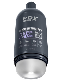 Мастурбатор в бутылке Shower Therapy Deep Cream Мастурбатор в бутылке Shower Therapy Deep Cream