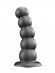 Черная насадка-плаг на харнесс PLATINUM 9 - 24 см. Черная насадка-плаг на харнесс PLATINUM 9 - 24 см.