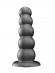 Черная насадка-плаг на харнесс PLATINUM 9 - 24 см. Черная насадка-плаг на харнесс PLATINUM 9 - 24 см.