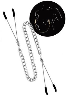 Регулируемые зажимы для сосков Sweet Caress Nipple Chain Регулируемые зажимы для сосков Sweet Caress Nipple Chain
