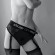 Черные трусики для насадок Diva Lingerie Harness - size M Черные трусики для насадок Diva Lingerie Harness - size M