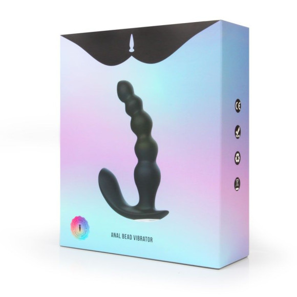 Черная анальная виброёлочка Anal Bead Vibrator с пультом ДУ Черная анальная виброёлочка Anal Bead Vibrator с пультом ДУ