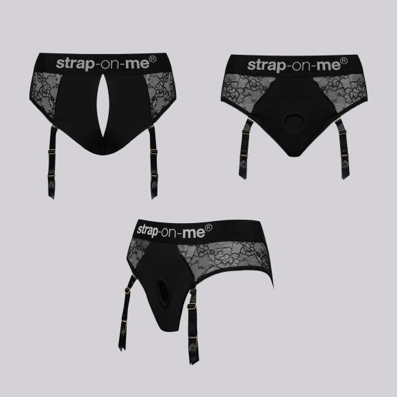 Трусики для фиксации насадок Strap-on-me Harness Lingerie Diva XS Трусики для фиксации насадок Strap-on-me Harness Lingerie Diva XS