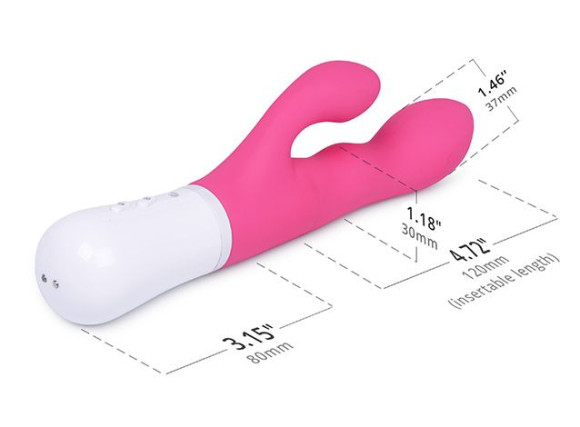 Революционный вибратор с дистанционным управлением Nora New - 20 см. Революционный вибратор с дистанционным управлением Nora New - 20 см.