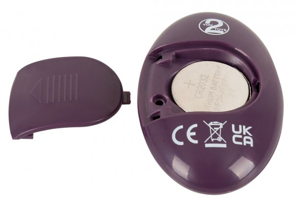 Фиолетовая насадка на член с клиторальным отростком и пультом ДУ RC Couple’s Vibrator 2 Фиолетовая насадка на член с клиторальным отростком и пультом ДУ RC Couple’s Vibrator 2