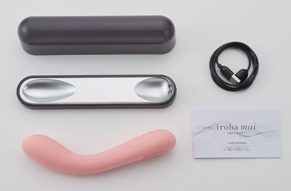 Розовый изогнутый вибратор Iroha Mai Toki - 17,4 см. Розовый изогнутый вибратор Iroha Mai Toki - 17,4 см.