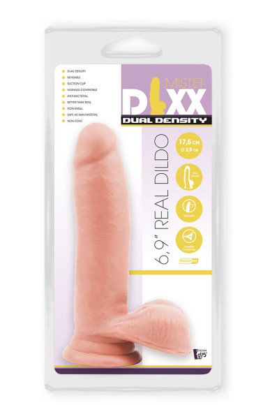 Телесный фаллоимитатор-реалистик Dual Density Dildo - 17,5 см. Телесный фаллоимитатор-реалистик Dual Density Dildo - 17,5 см.