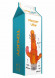 Оранжевый вибратор тройного действия Pleaser Vibrator - 17,7 см.