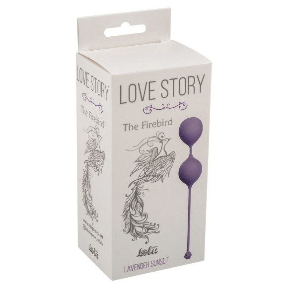 Фиолетовые вагинальные шарики The Firebird Lavender Sunset Фиолетовые вагинальные шарики The Firebird Lavender Sunset
