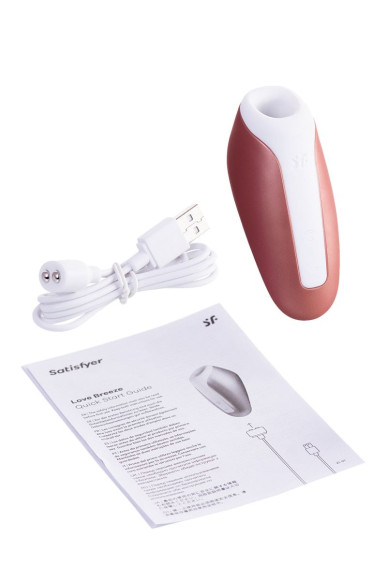 Бронзовый вакуумный массажер Love Breeze Бронзовый вакуумный массажер Love Breeze