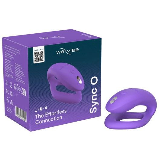 Фиолетовый вибратор для пар We-Vibe Sync O Фиолетовый вибратор для пар We-Vibe Sync O