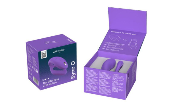 Фиолетовый вибратор для пар We-Vibe Sync O Фиолетовый вибратор для пар We-Vibe Sync O