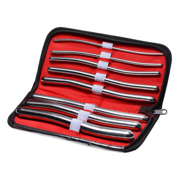 Набор из 8 уретральных расширителей Hegar 8 Urethral Sounds Набор из 8 уретральных расширителей Hegar 8 Urethral Sounds
