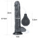 Черный фаллоимитатор-гигант с грушей 11 Squirt Extreme Dildo - 27,5 см. Черный фаллоимитатор-гигант с грушей 11 Squirt Extreme Dildo - 27,5 см.