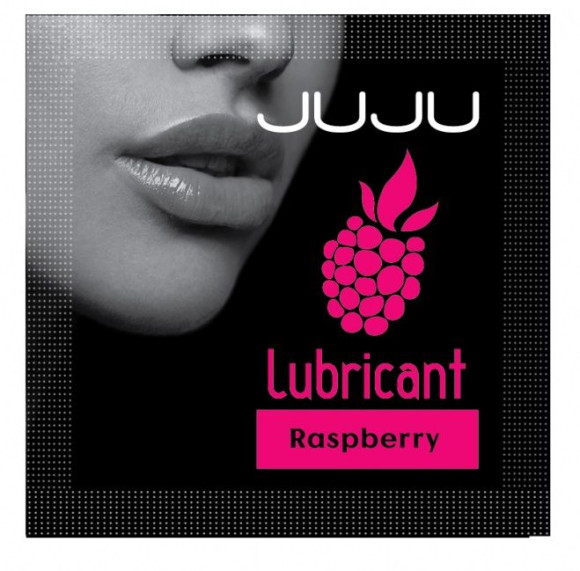 Саше съедобного лубриканта JUJU Raspberry с ароматом малины - 3 мл. Саше съедобного лубриканта JUJU Raspberry с ароматом малины - 3 мл.