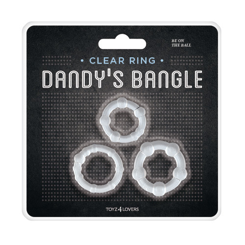 Набор из 3 прозрачный эрекционных колец KIT 3 COCK RING BE ON THE BALL CLEAR Набор из 3 прозрачный эрекционных колец KIT 3 COCK RING BE ON THE BALL CLEAR