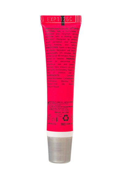 Возбуждающий гель для клитора сильного действия JO SPICY CLITORAL GEL - 10 мл. Возбуждающий гель для клитора сильного действия JO SPICY CLITORAL GEL - 10 мл.