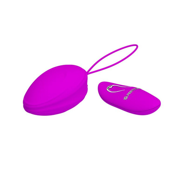Лиловое виброяйцо Hyper EGG с пультом ДУ и силиконовой оболочкой Лиловое виброяйцо Hyper EGG с пультом ДУ и силиконовой оболочкой