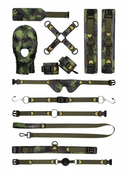 Армейский BDSM-набор Army Bondage Армейский BDSM-набор Army Bondage