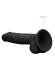 Черный фаллоимитатор Realistic Cock With Scrotum - 22,8 см. Черный фаллоимитатор Realistic Cock With Scrotum - 22,8 см.