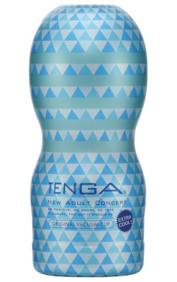 Мастурбатор с охлаждающей смазкой TENGA Original Vacuum Cup Extra Cool Мастурбатор с охлаждающей смазкой TENGA Original Vacuum Cup Extra Cool