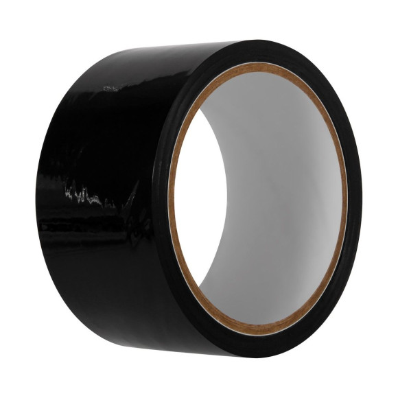 Черная лента для бондажа Black Bondage Tape - 20 м. Черная лента для бондажа Black Bondage Tape - 20 м.