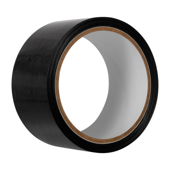 Черная лента для бондажа Black Bondage Tape - 20 м. Черная лента для бондажа Black Bondage Tape - 20 м.