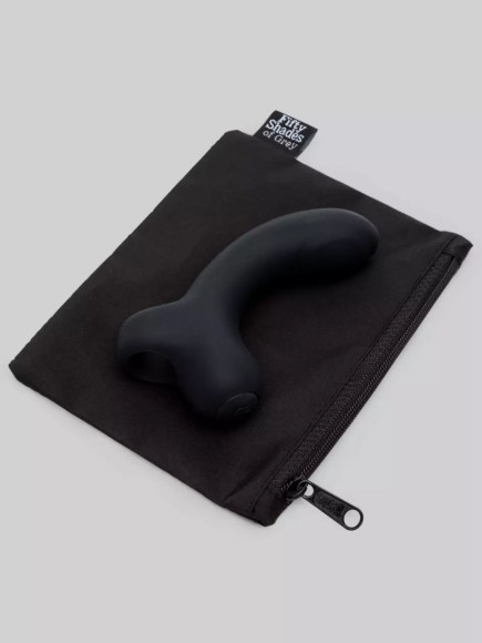 Черный вибратор на палец для G-стимуляции Sensation Rechargeable G-Spot Vibrator Черный вибратор на палец для G-стимуляции Sensation Rechargeable G-Spot Vibrator