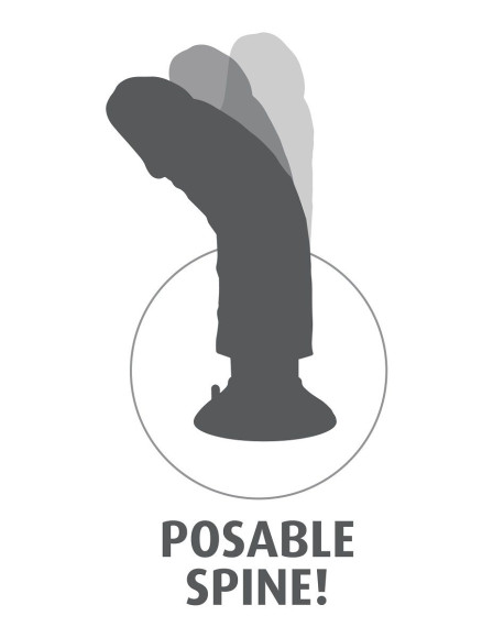 Телесный вибромассажер 10 Vibrating Cock with Balls - 25,4 см. Телесный вибромассажер 10 Vibrating Cock with Balls - 25,4 см.