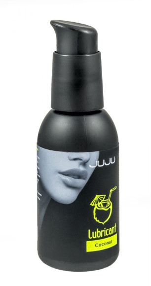 Съедобный лубрикант JUJU Coconut с ароматом кокоса - 100 мл. Съедобный лубрикант JUJU Coconut с ароматом кокоса - 100 мл.