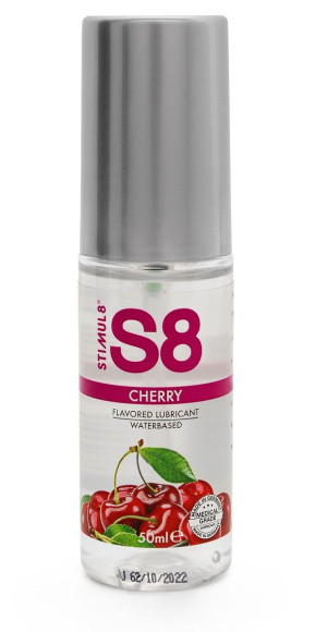 Смазка на водной основе S8 Flavored Lube со вкусом вишни - 50 мл. Смазка на водной основе S8 Flavored Lube со вкусом вишни - 50 мл.