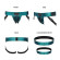 Зеленый пояс для страпона Strap-On-Me Harness Curious Зеленый пояс для страпона Strap-On-Me Harness Curious