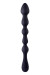 Черная анальная цепочка Hunter Beads - 26,7 см.