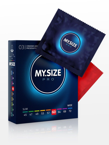 Презервативы MY.SIZE размер 60 - 3 шт. Презервативы MY.SIZE размер 60 - 3 шт.