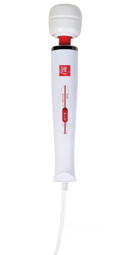 Белый проводной жезловый вибратор Magic Massager Белый проводной жезловый вибратор Magic Massager