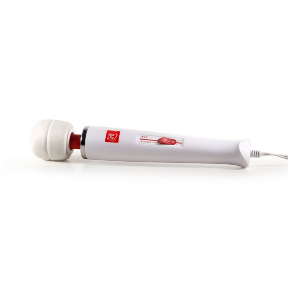 Белый проводной жезловый вибратор Magic Massager Белый проводной жезловый вибратор Magic Massager