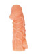 Телесная закрытая насадка с венками Cock Sleeve 006 Size L - 17,6 см. Телесная закрытая насадка с венками Cock Sleeve 006 Size L - 17,6 см.