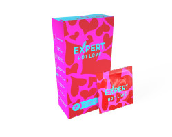 Презервативы с разогревающим эффектом Expert Hot Love - 15 шт.