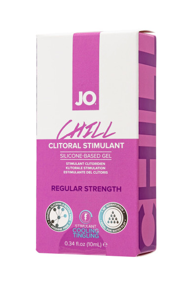 Возбуждающий гель мягкого действия JO CLITORAL CHILL - 10 мл. Возбуждающий гель мягкого действия JO CLITORAL CHILL - 10 мл.